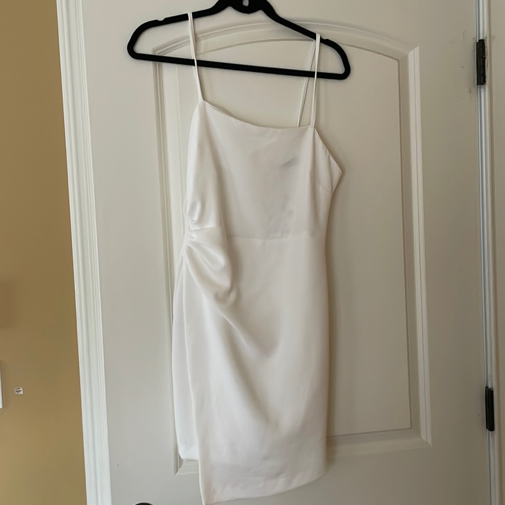 Zara white mini dress